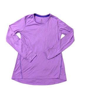 Girls Champion Purple Rash-Guard Top Size L 10-12